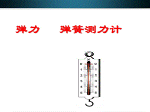 八年级地理下册弹力弹簧测力计课件鲁教版.ppt