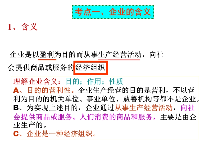 企业与劳动者高三一轮复习用.ppt_第2页