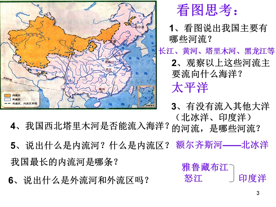 八年级地理上册第二章第三节众多的河流自用课件.ppt_第3页