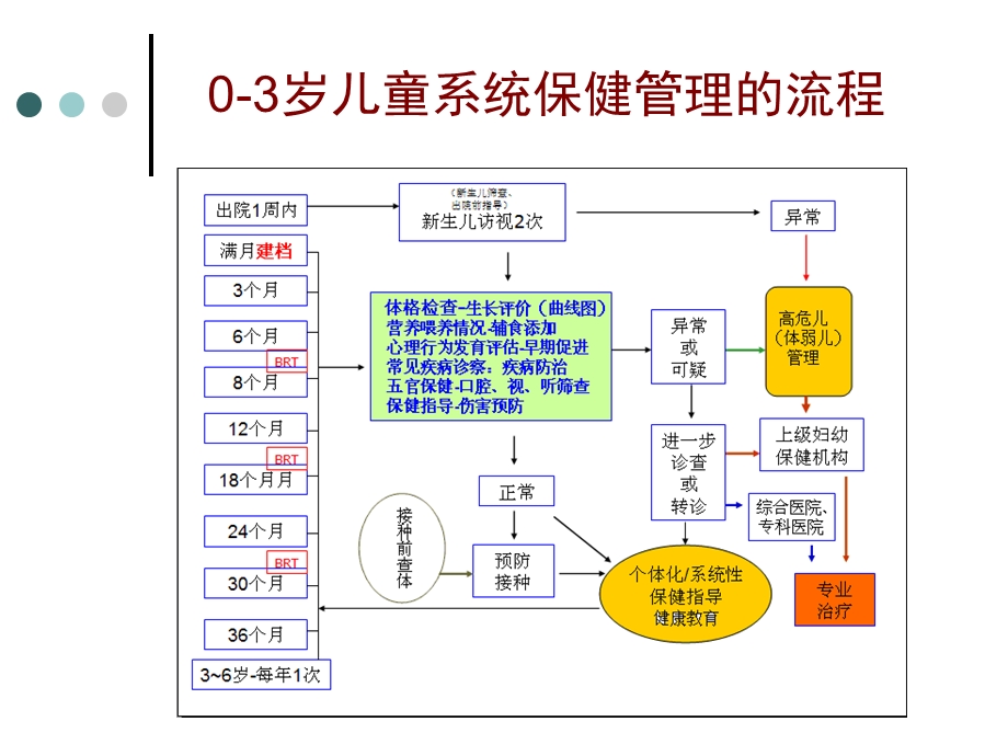 儿童保健系统管理的程序、要点及要求.ppt_第3页