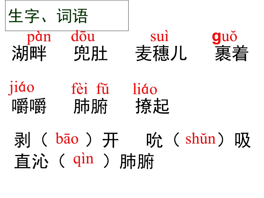 人教版四年级语文下册《麦哨》.ppt_第2页