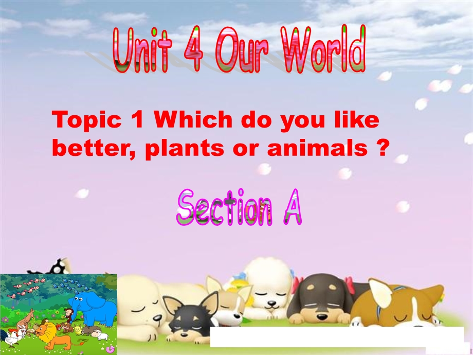 仁爱英语八年级上册Unit4Topic1SectionA.ppt_第1页