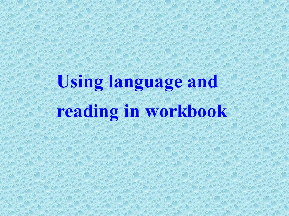 人教版英语高一必修1Unit 2 English around the world-Using languag.ppt_第2页