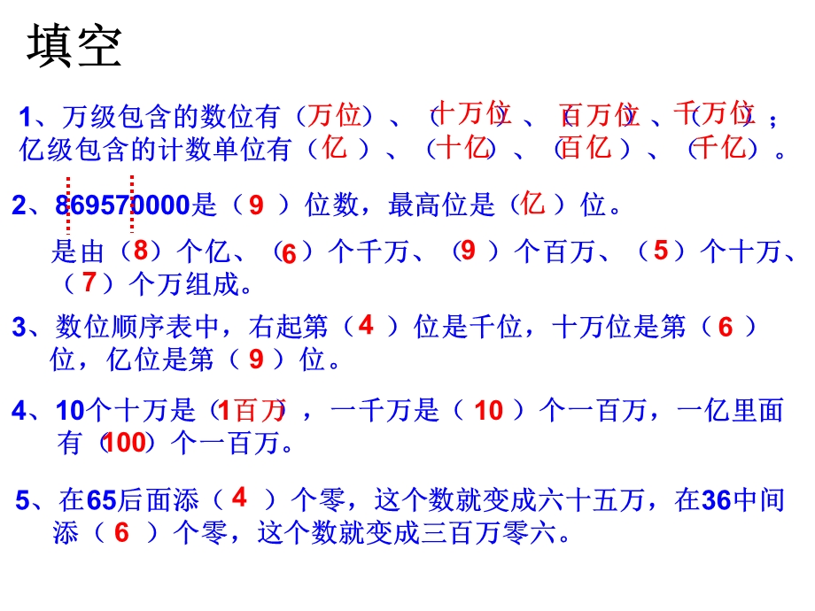 人教版四年级数学上册《大数的认识复习》课件.ppt_第3页