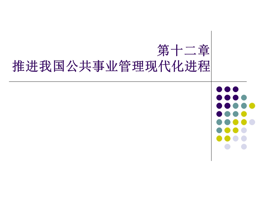 公共事业管理第十二章课件.ppt_第1页