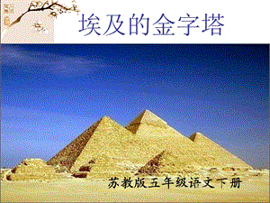 五年级语文下册埃及的金字塔3课件苏教版.ppt