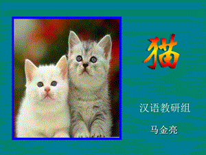 人教版语文七年级下册第二十六课《猫》.ppt