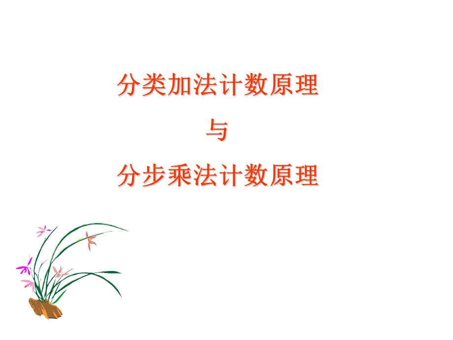 分类与分步计数(优秀课件).ppt_第1页