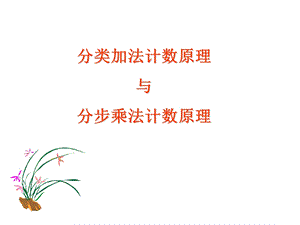 分类与分步计数(优秀课件).ppt