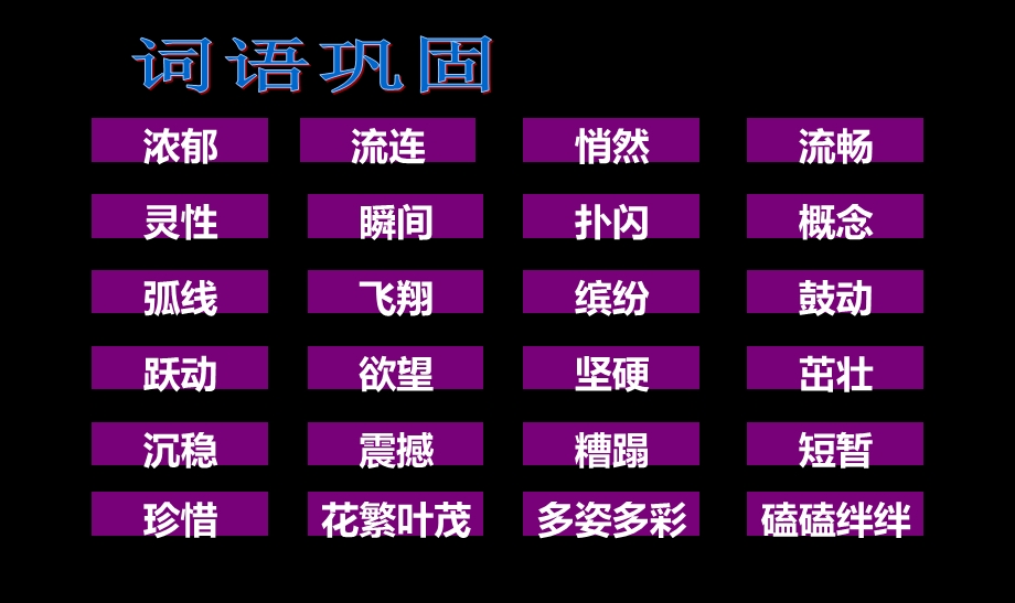 人教版四年级下册《语文园地五》基础闯关.ppt_第1页