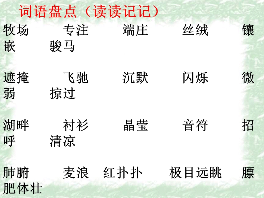 人教版四年级下册语文第六单元语文园地六 我的发现、日积月累.ppt_第3页