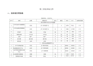 第三章技术标文件投标报价明细表.docx