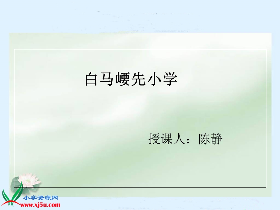 人教新课标四年级语文下册《自然之道》.ppt_第1页