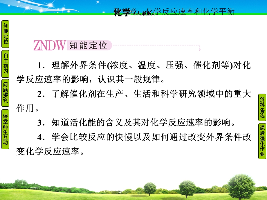 人教版化学选修4第二章第二节.ppt_第2页