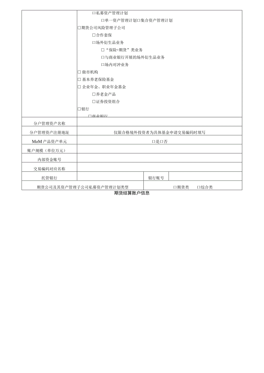 特殊单位客户开户申请表.docx_第2页