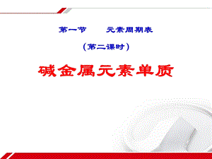 元素周期表碱金属元素.ppt