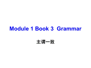 外研社高一英语Europe语法主谓一致课件.ppt