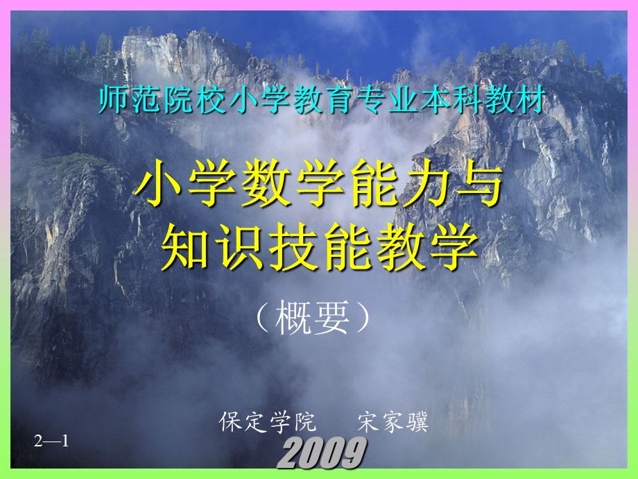 小学数学能力与知识技能教学.ppt_第1页