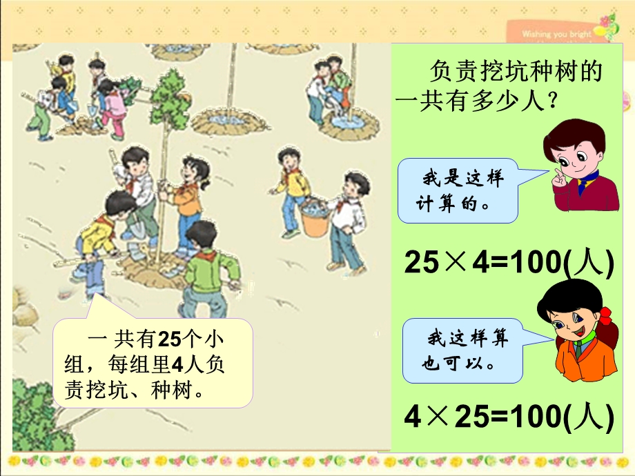 四年级数学下册乘法运算定律人教版.ppt_第3页