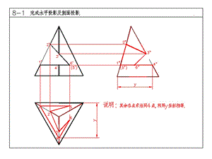 土木工程制图及画法几何课后解答立体截切.ppt