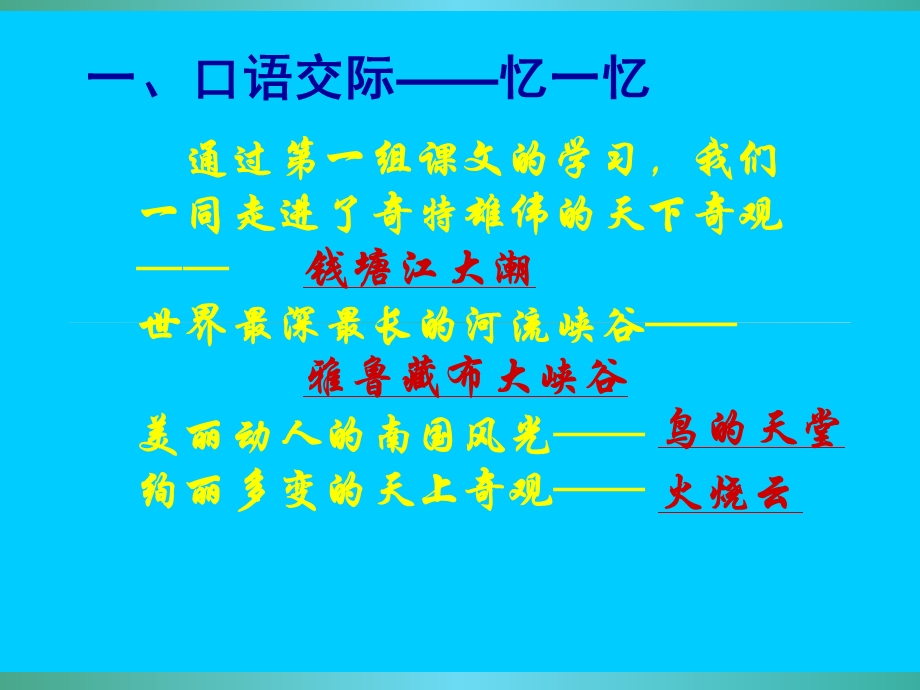 四年级上语文园地一.ppt_第1页