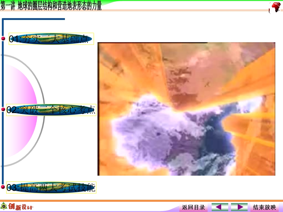 地理第一讲地球的圈层结构和营造地表形态的力量.ppt_第1页