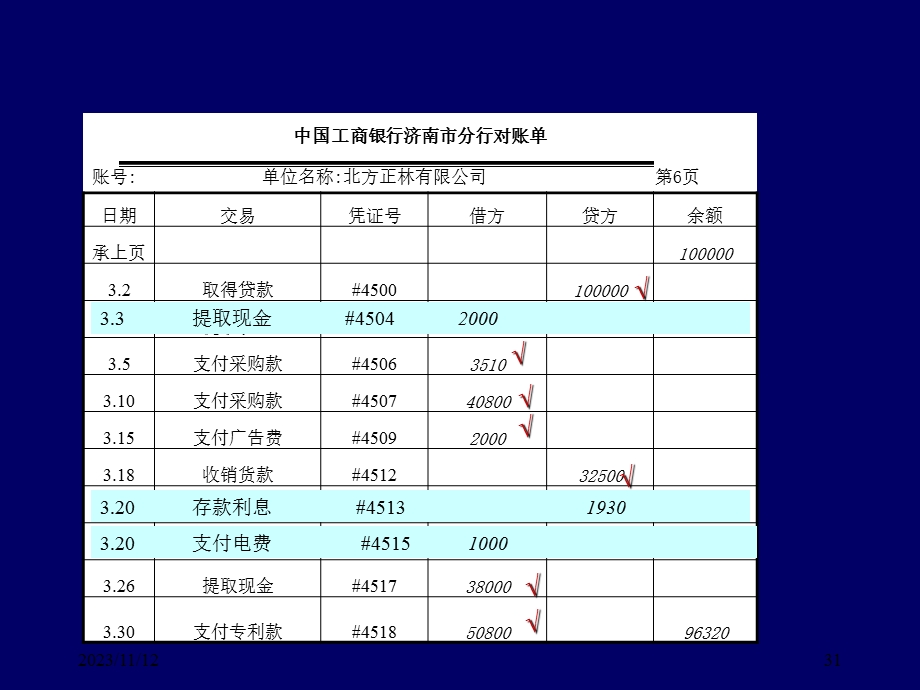 商品流通企业会计第五章2银行存款余额调节表.ppt_第3页