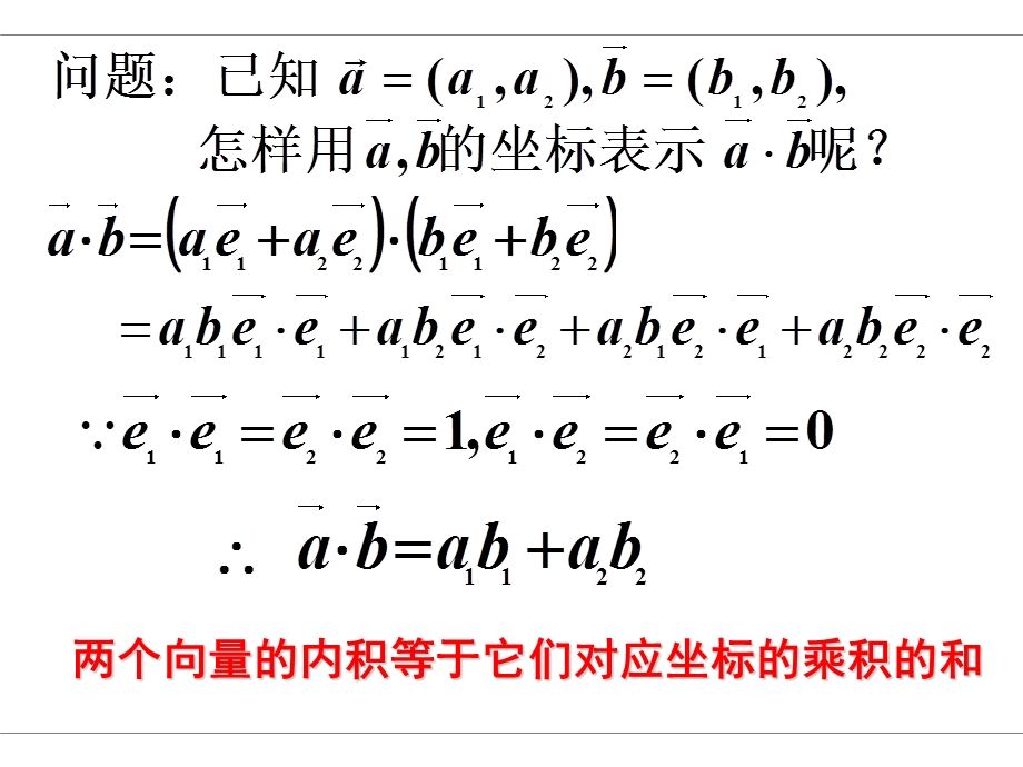 向量内积的坐标运算与距离公式(上课).ppt_第3页