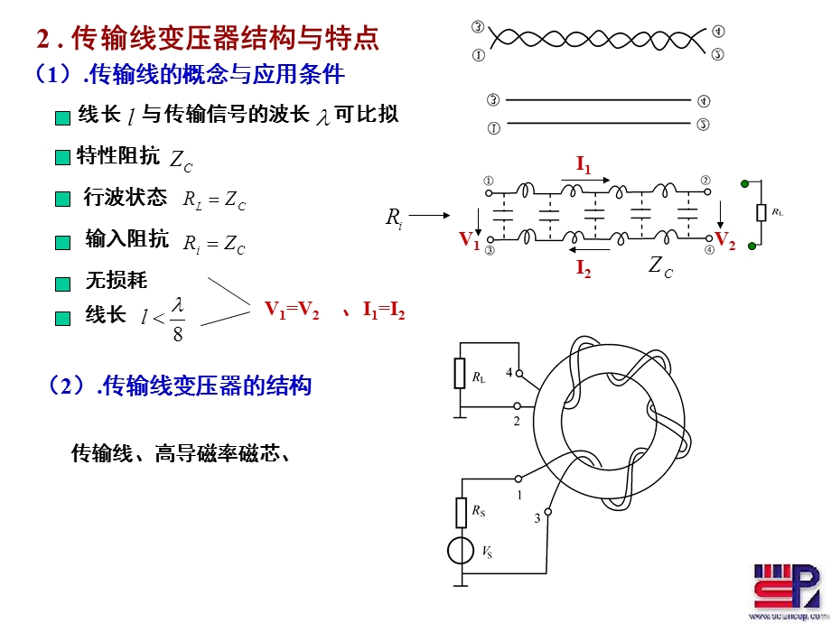 射频调制第一章传输线变压器阻抗变换.ppt_第2页