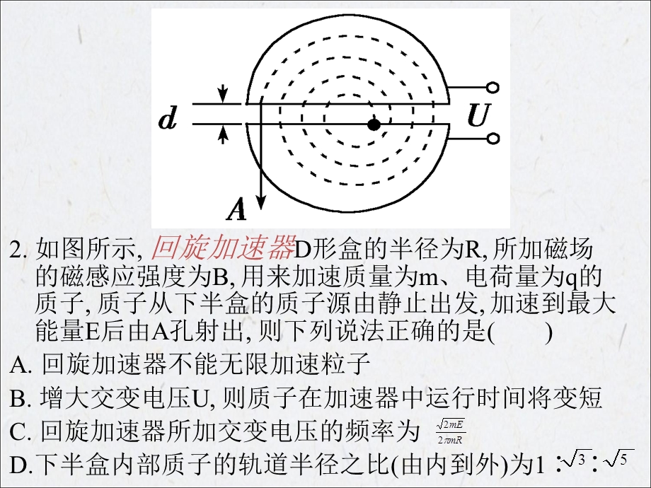 带电粒子在复合场中的运动(直线)周志龙.ppt_第3页