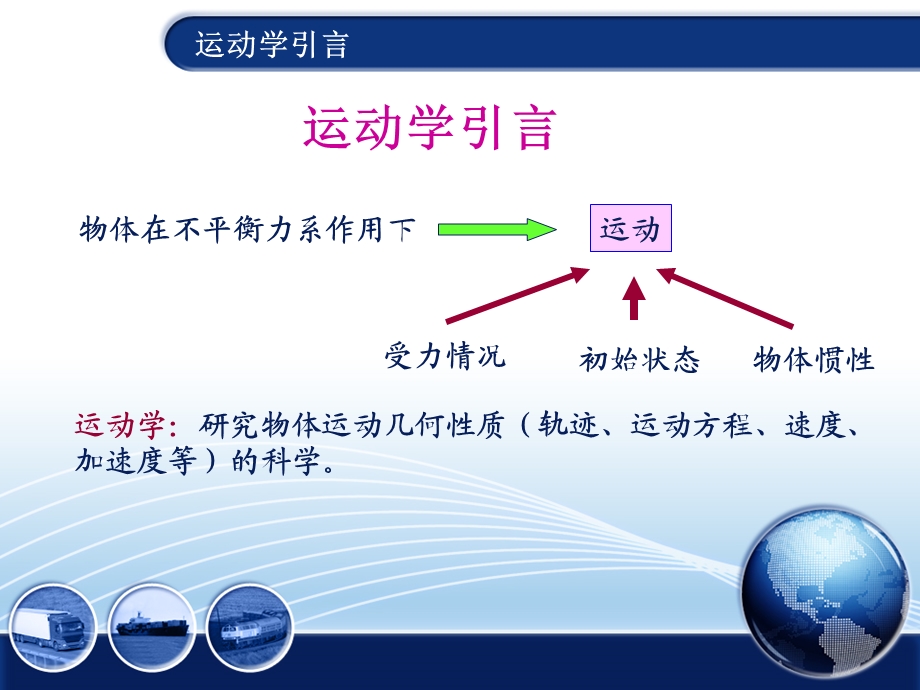 工程力学-材料力学-第6章运动学引言(华蕊).ppt_第1页