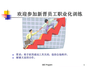 欢迎参加新晋员工职业化训练.ppt