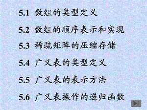 数据结构(C语言版)数组.ppt