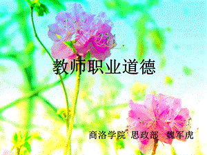 教师职业道德第一章.ppt