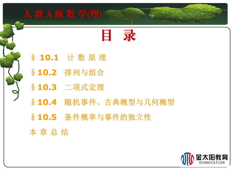 数学理科课件与练习数学第十章.ppt_第2页