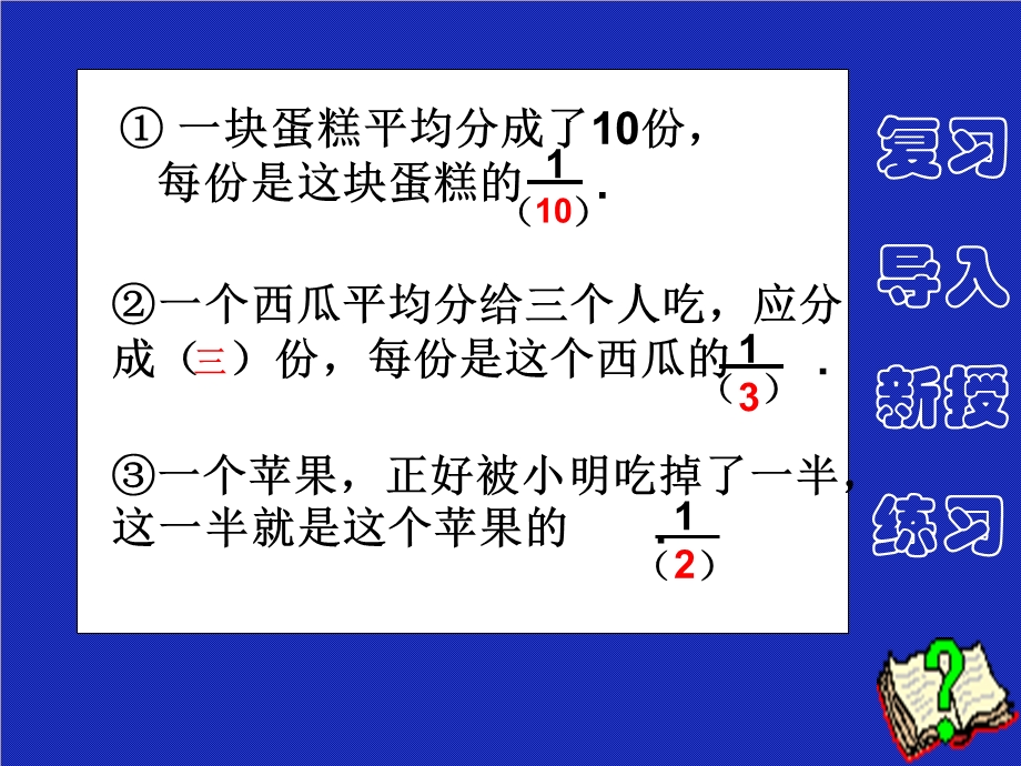 新人教版第五册分数和初步认识课件.ppt_第2页