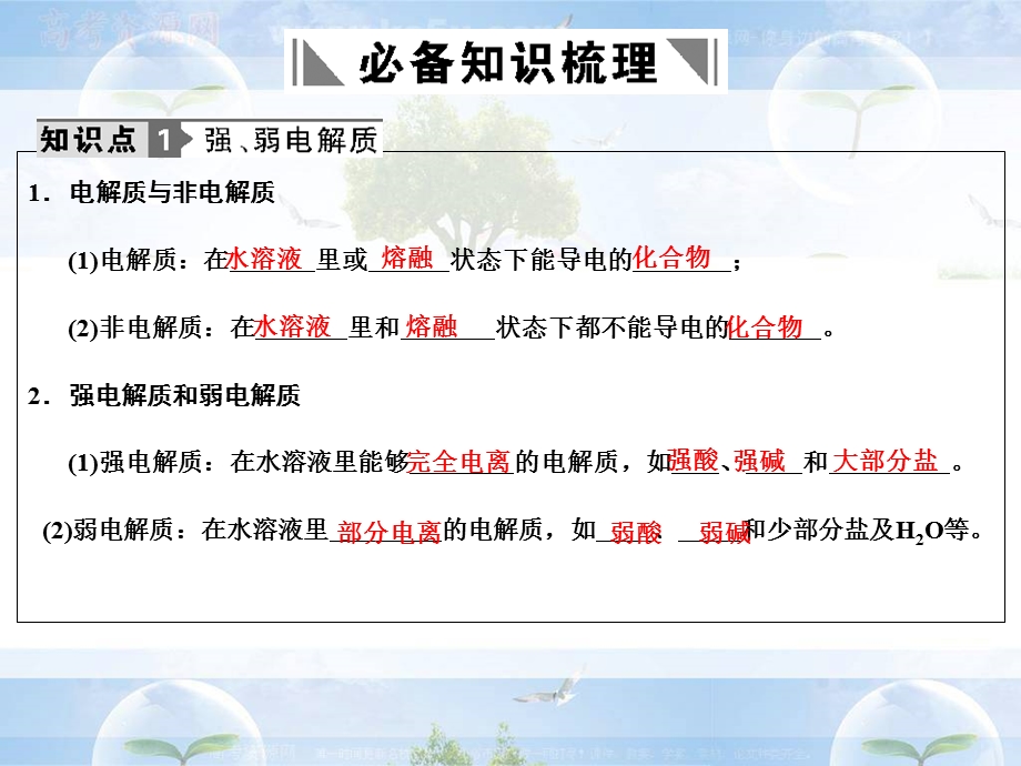 水溶液中的离子平衡第一节弱电解质的电离平衡.ppt_第3页