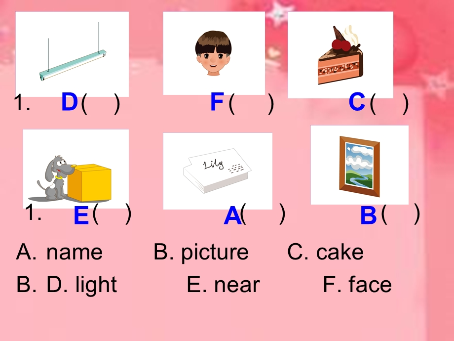 新版人教版小学英语四年级上册unit1revision.ppt_第3页