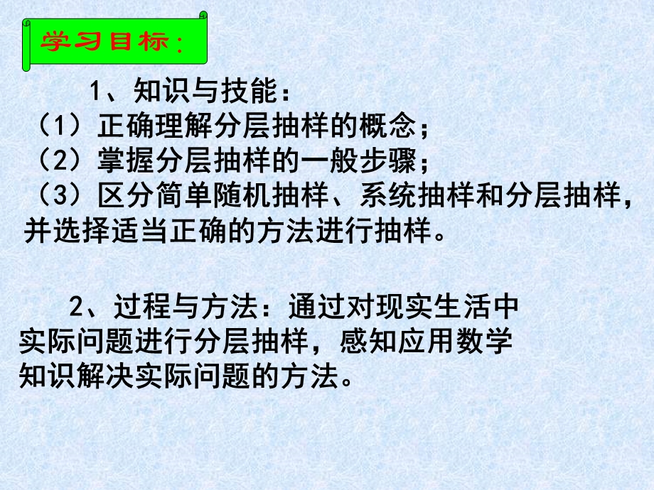 数学人教版必修3(B)分层抽样ppt.ppt_第3页