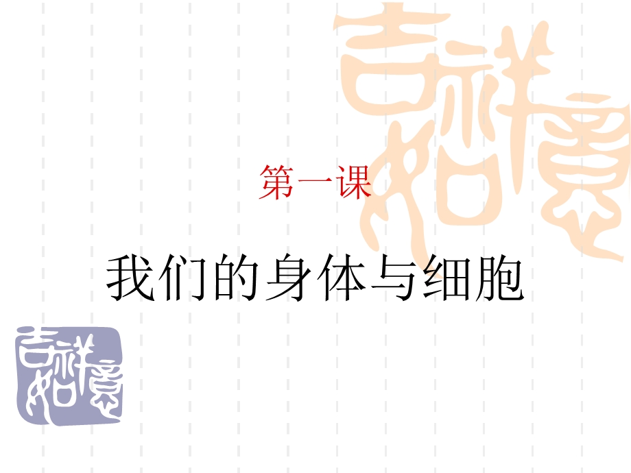 我们的身体与细胞.ppt_第1页