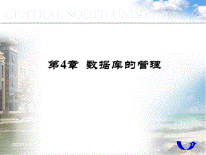 数据库第4章数据库的管理.ppt