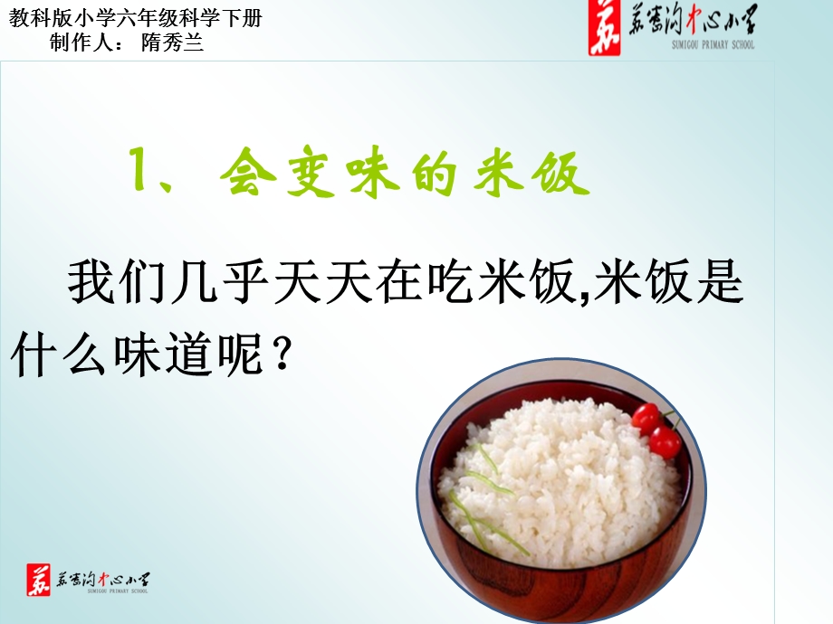 新教科版小学六年级科学下册第3课、米饭、淀粉和碘酒的变化.ppt_第3页