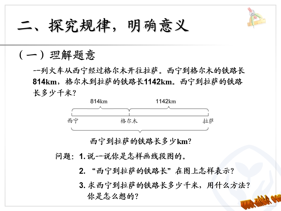 新人教版四年级数学下册j加减法的意义和各部分的关系.ppt_第3页