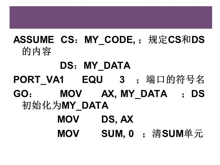 微机原理与接口技术第4章汇编语言程序设计.ppt_第2页