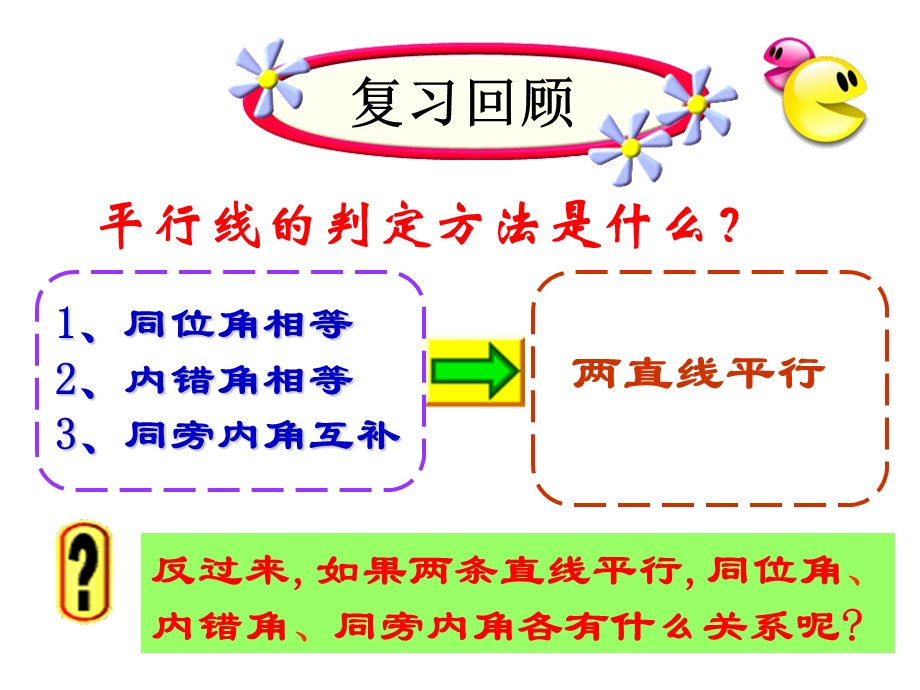 平行线的性质湘教版七年级下册.ppt_第2页