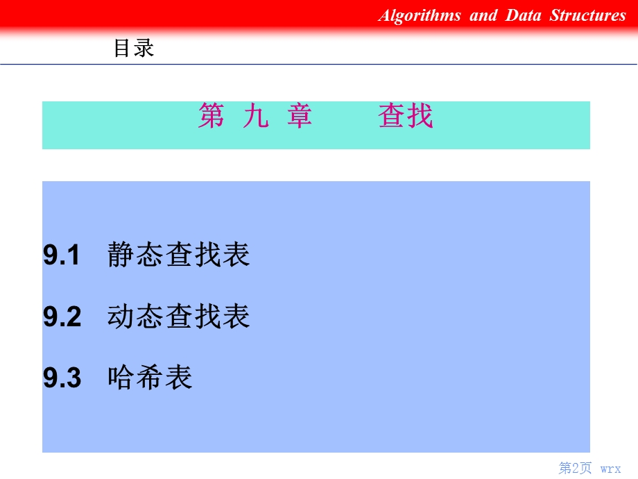 数据结构讲义第9章.ppt_第2页