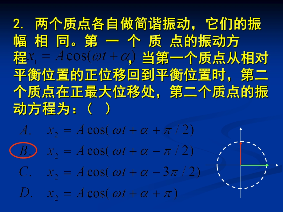 机械振动作业吉林大学大物答案.ppt_第2页