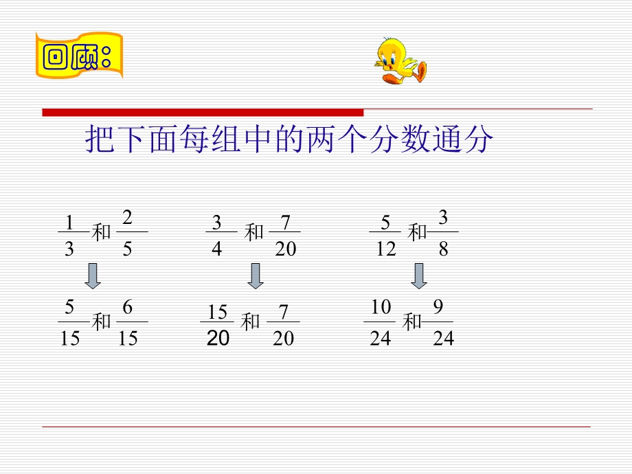 异分母分数加减法课件新课标人教版五年级下.ppt_第3页