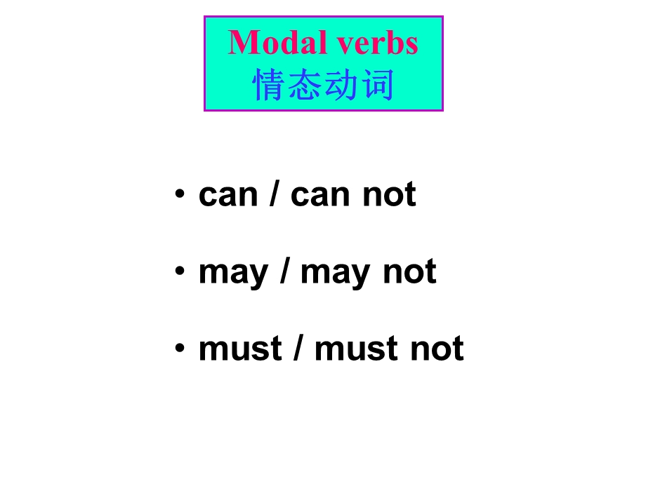 情态动词can, may, must的用法.ppt_第3页