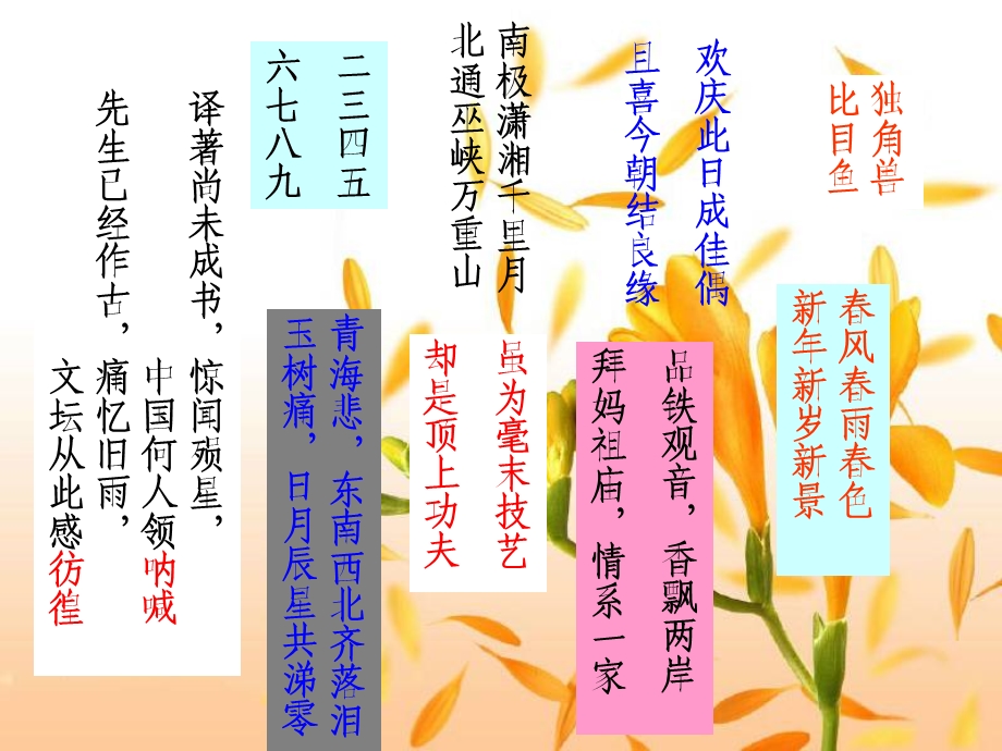 必修一梳理探究之对联公开.ppt_第2页